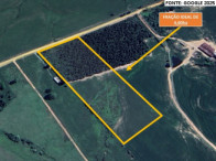 Chácara c/ 4 hectares - dentro de área maior - Capané