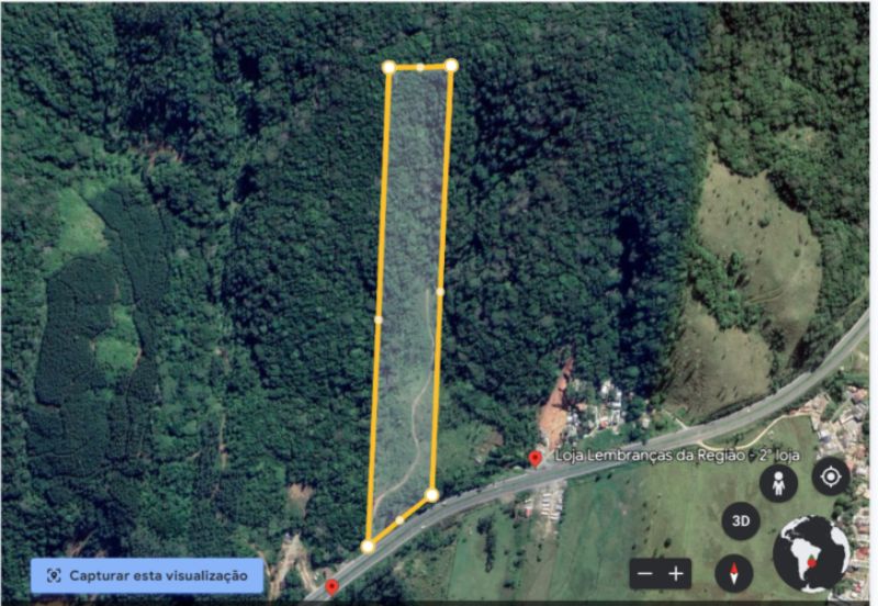Terreno c/ 79.910,54 m2 - Rod SC 414 - Penha SC