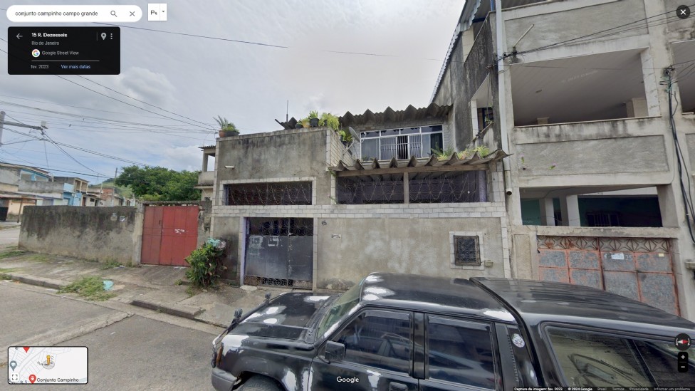 Casa nº 15 da Rua Dezesseis, Conjunto Campinho, Campo Grande/RJ, c/ 188m² de construção em um terreno de 120m² — foto 2