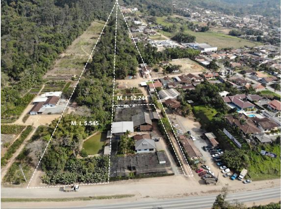 Áreas Totalizando 25.840 M² Em Corupá/SC