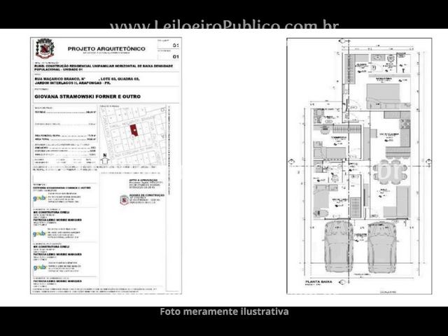 Arapongas (Pr): Imóvel 150,00 M² — foto 2