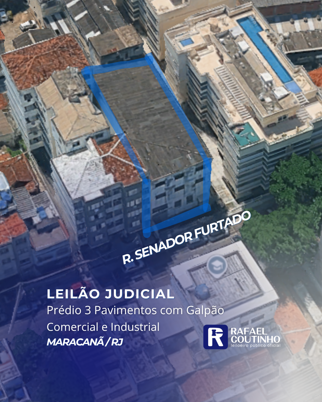 Prédio Industrial De 3 Pavimentos Com Galpão No Maracanã/RJ. terreno E Respectivas Construções. Pague Em Até 60 Vezes.