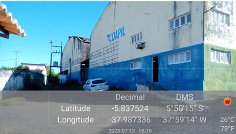 LOTE 001 Usina inativa de bens de consumo não durável, com área total aproximada de três hectares in