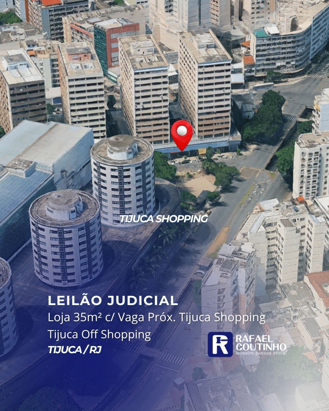 Loja Comercial Aprox. 35m² C/ Vaga No Tijuca Off Shopping, Em Frente Ao Tijuca Shopping. Pague Em Até 60 Vezes.