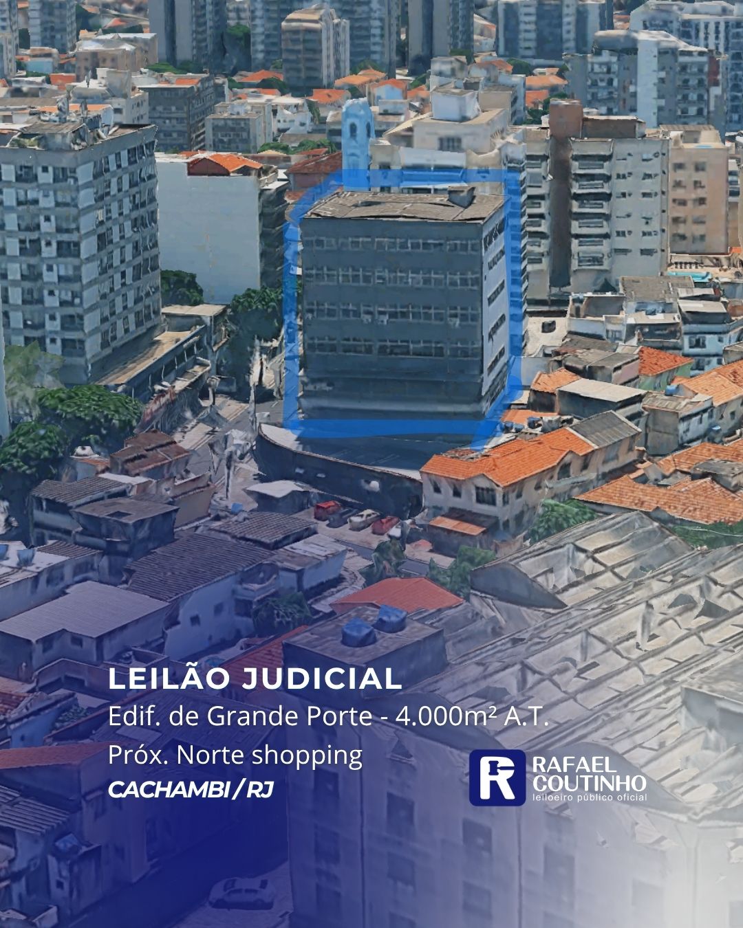Edifício De Grande Porte (7 Pav. E 4.000m2 A.t). Próximo Ao Norteshopping. Terreno E Respectivas Construções. Pague Em Até 60 Vezez.