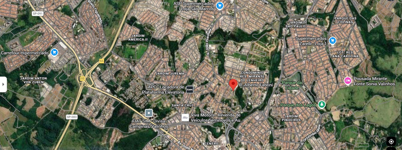 Lote de Terreno de Esquina Contendo 417,95 M² no Bairro Vila Moletta em Valinhos/SP — foto 2