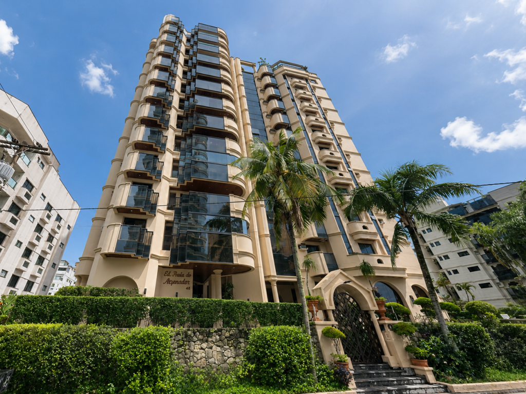 Apartamento, 103,286m², 2 Vagas de Garagem, EdifícioPonta do Arpoador, Guarujá/SP