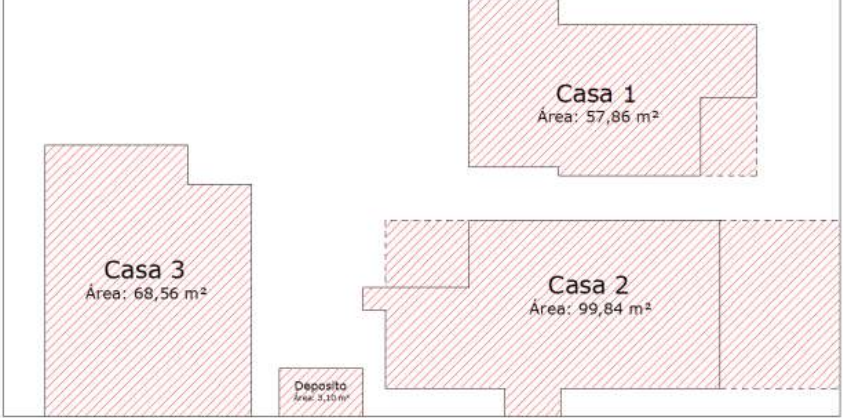 Três Residências Unifamiliar, 435,00m², Vila Vitória, Guará/SP — foto 2