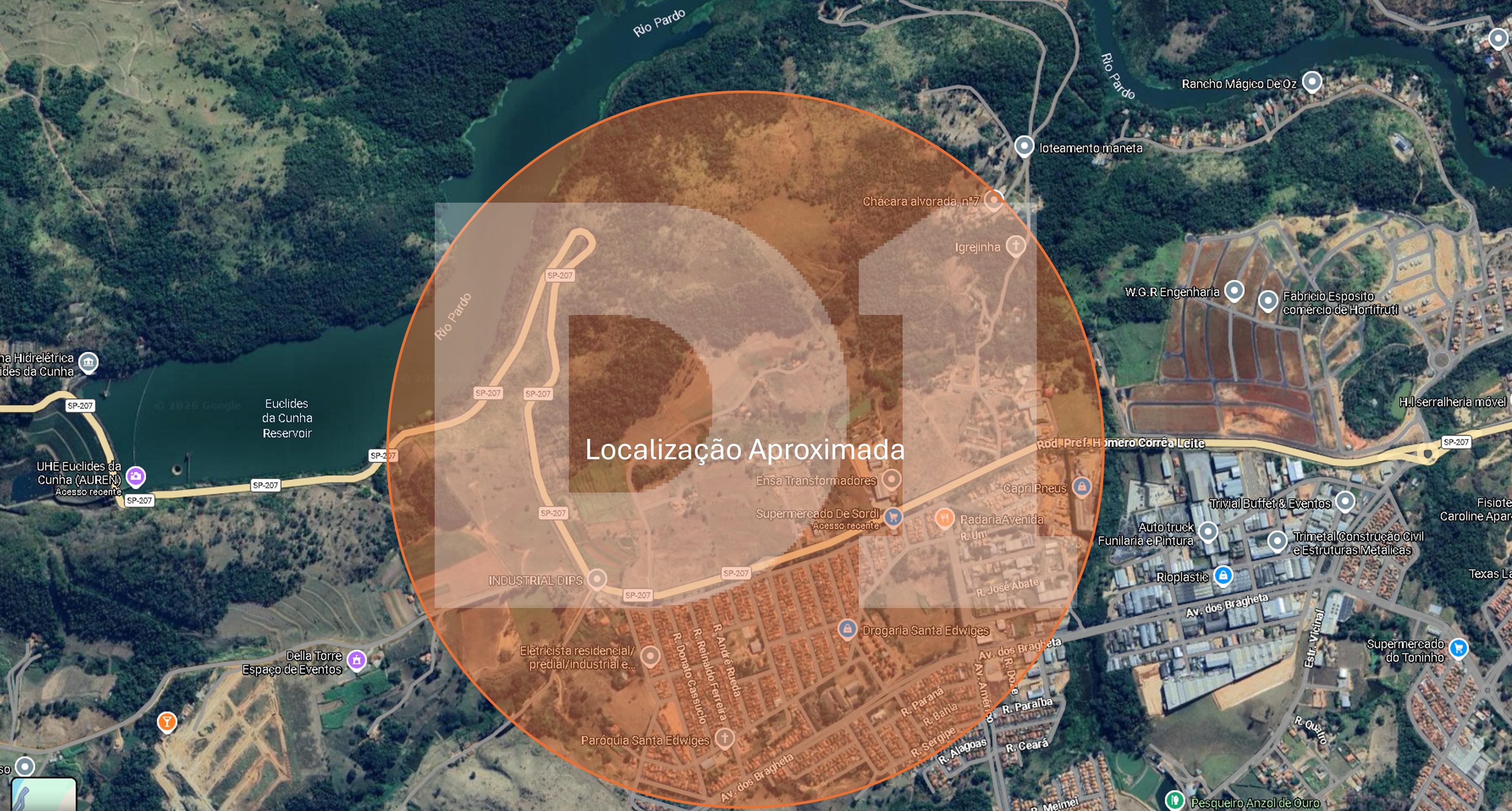 Área Rural - São José do Rio Pardo - SP - Sítio - 3,5 hectares (a.t.)