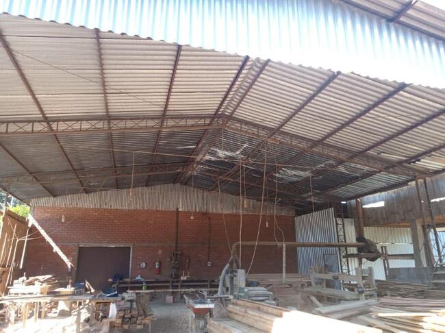 Imóvel Área 8.041,23m², Edificado Um Galpão De 1.050,00m², Ibicaré/SC — foto 5