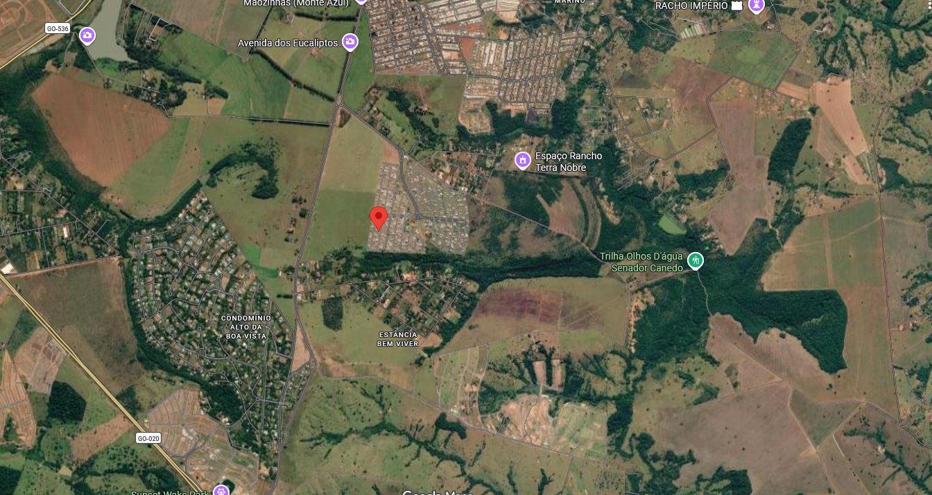 Senador Canedo – GO. Bairro Terras Alpha Residencial 1. Terreno. Áreas Totais. Terr. 360,00m². — foto 4