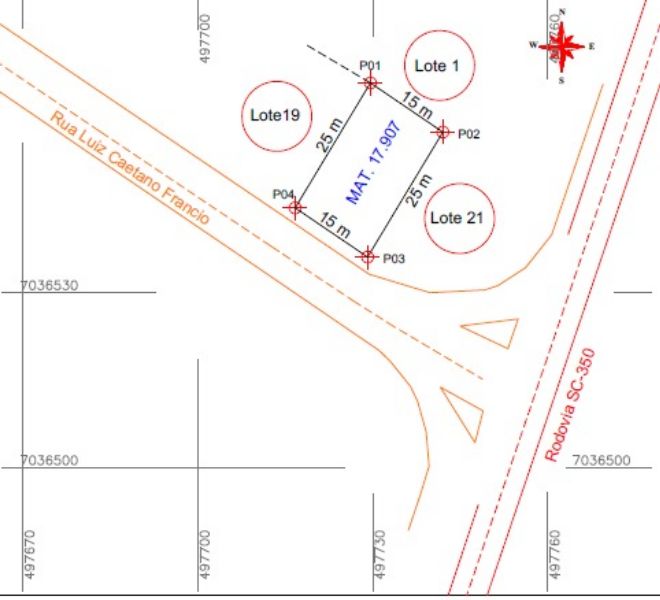 Terreno Urbano com 375,00m² — foto 3