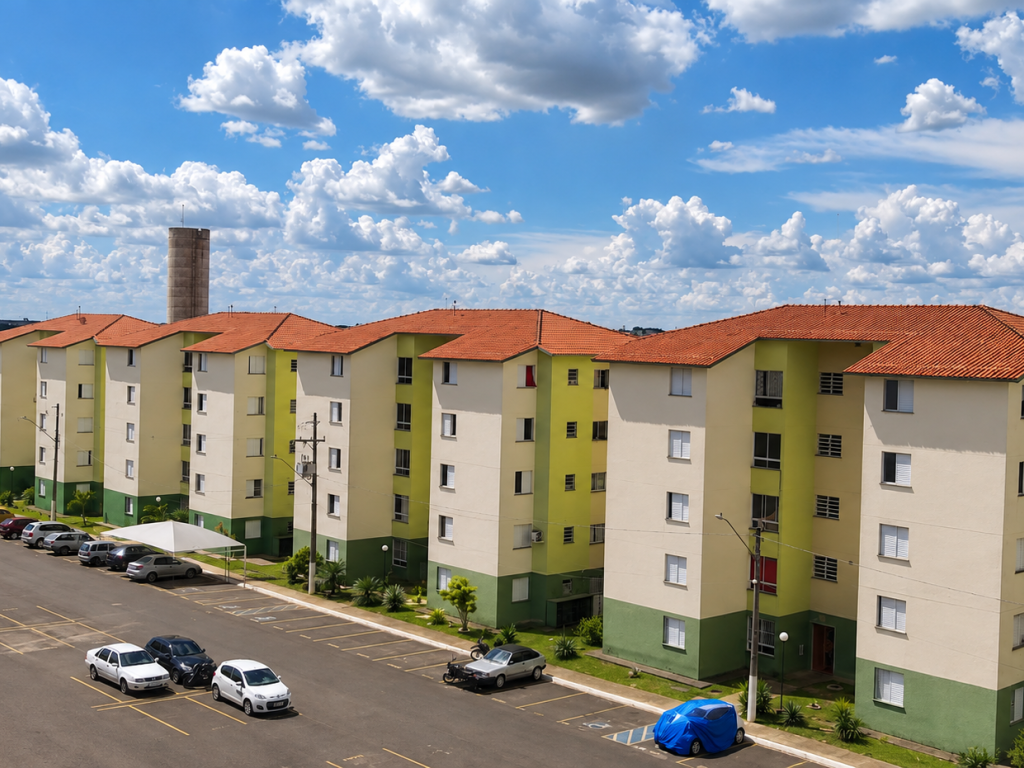 Apartamento Condomínio residencial Portugal, 48,350m², Hortolândia/SP — foto 2