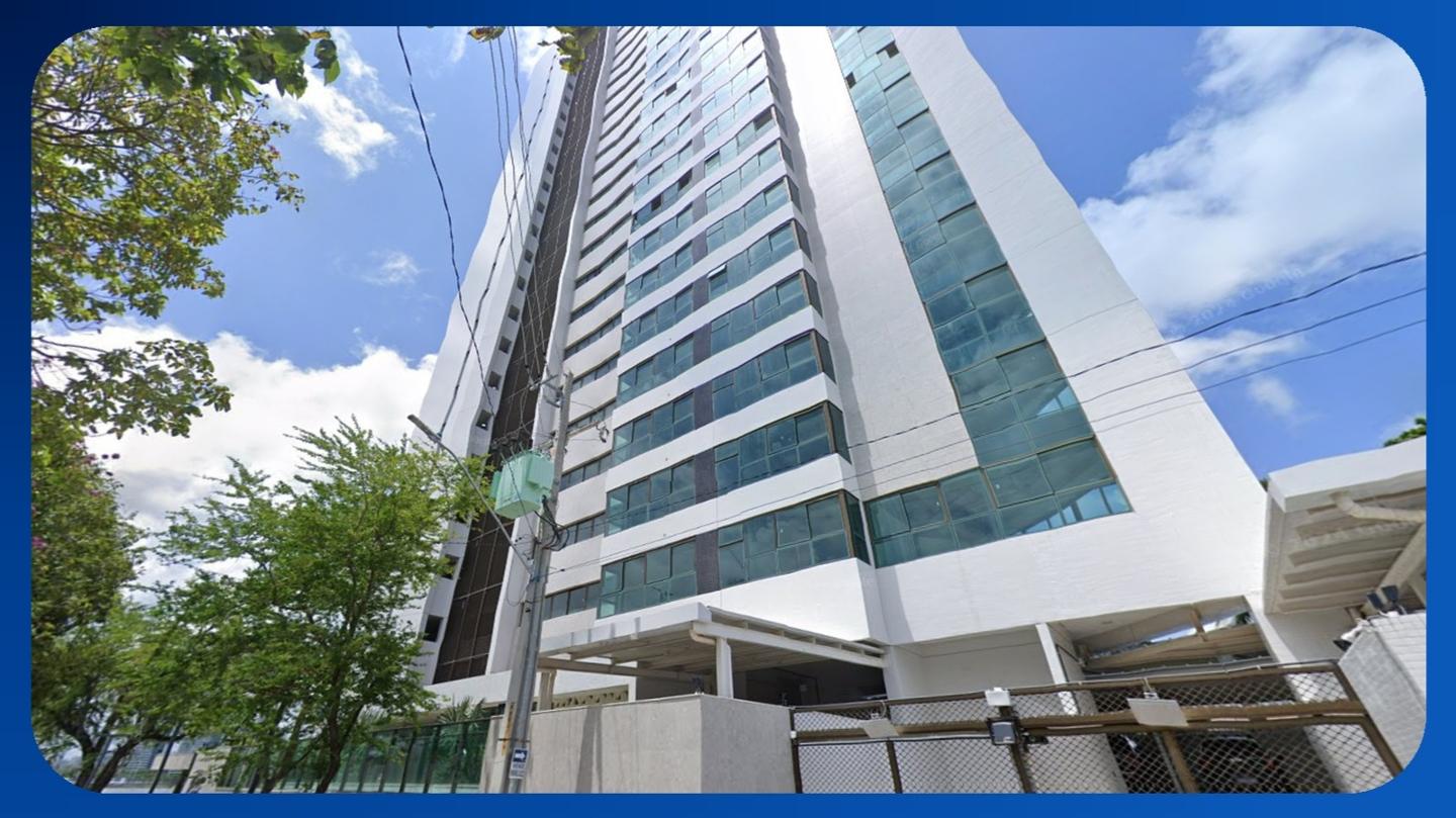 APARTAMENTO - Nº 1001, 10º andar, Edifício Mirante do Capibaribe, Rua Cacilda Iolanda Porciúncula, 235, Pina, Recife/PE, com área de 268,75m²
