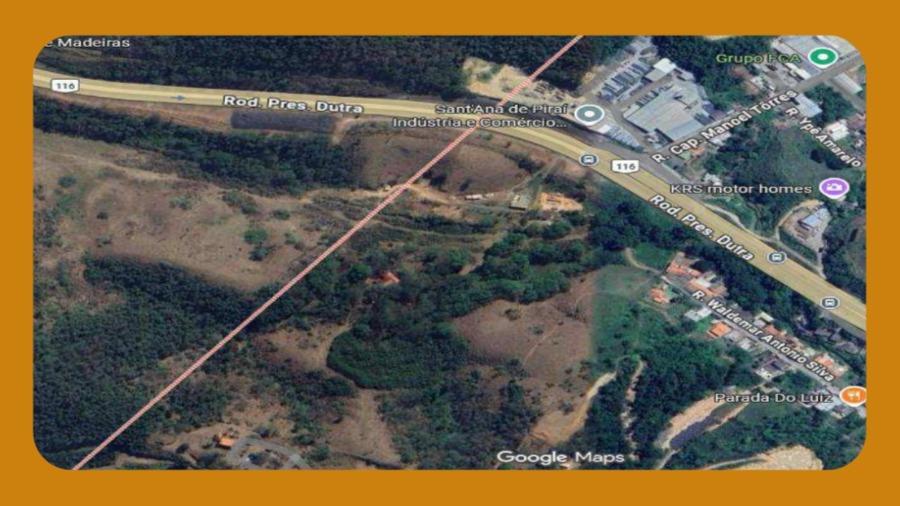 Terreno, Localizado na Rodovia Presidente Dutra, KM 237+300, Sentido Norte, Piraí/rj, com Área Total de 62.920m².__ — foto 2