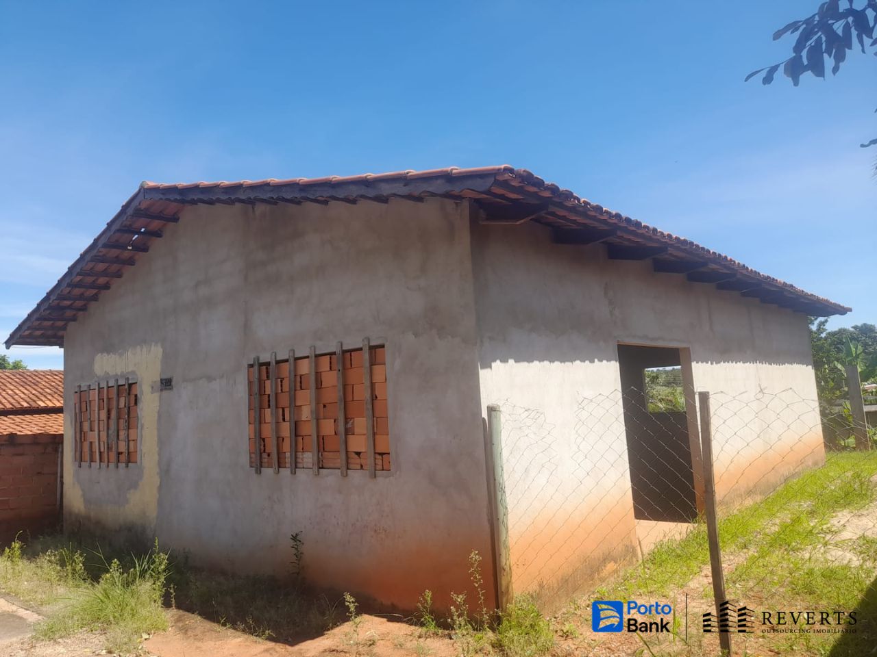 Marzagão - GO. Setor Júlia Monteiro. Casa. Áreas Totais. Terr. 360,00m² e constr. 76,54m² — foto 3