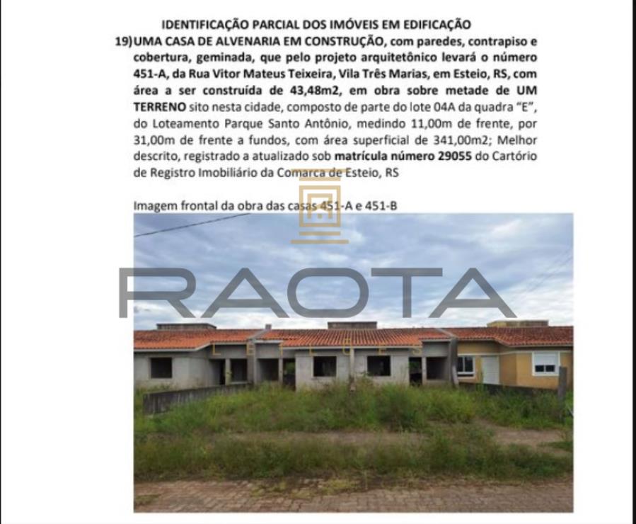 18 casas em Esteio com 43,48m2 cada construidas 36 casas em Esteio com 43,48m2 cada — foto 4