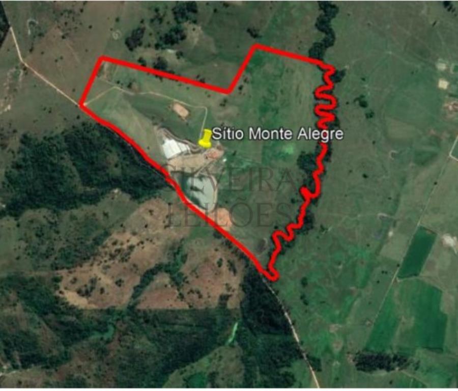 Um terreno fechado por cercas de arame com benfeitorias denominado Sitio/Haras Monte Alegre, com a área de 70,18 ha., ou vinte e nove (29) alqueires, mais ou menos, ou a área exata que se contiver, situado no Bairro dos Silvas ou Baltazar, — foto 2