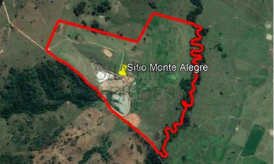 Um terreno fechado por cercas de arame com benfeitorias denominado Sitio/Haras Monte Alegre, com a área de 70,18 ha., ou vinte e nove (29) alqueires, mais ou menos, ou a área exata que se contiver, situado no Bairro dos Silvas ou Baltazar, — foto 3