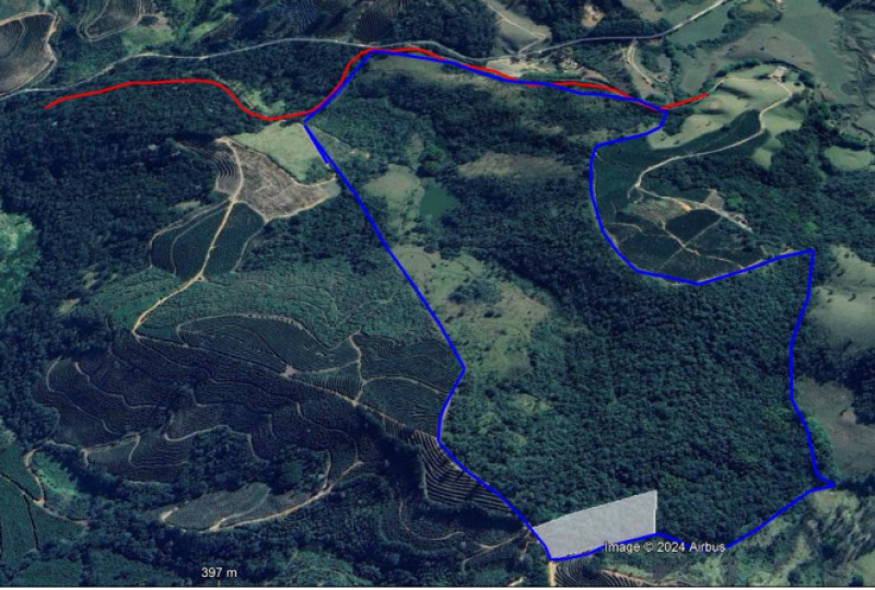 Lote 001 Sorte de Terras de 01 Hectare na Fazenda Mandassaia em Ouro Fino/MG — foto 2