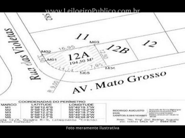 Carlinda (Mt): Imóvel 194,50 M²