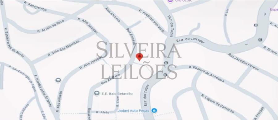Prédio residencial, nº 860, situado na Rua Andressa e respectivo terreno construído de parte do lote 45, da quadra 01, Bairro Parque das Nações, São Paulo/SP, com 130,00 m2 de área total construída e seu respectivo terreno com área total de
