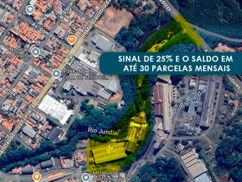 Imóvel Industrial com Área de 45.877 m² - Vila Nova - Salto - SP