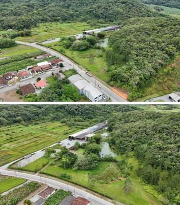 Terreno situado à Estrada Schroeder I, área de 94.840m², Schoeder/SC — foto 3