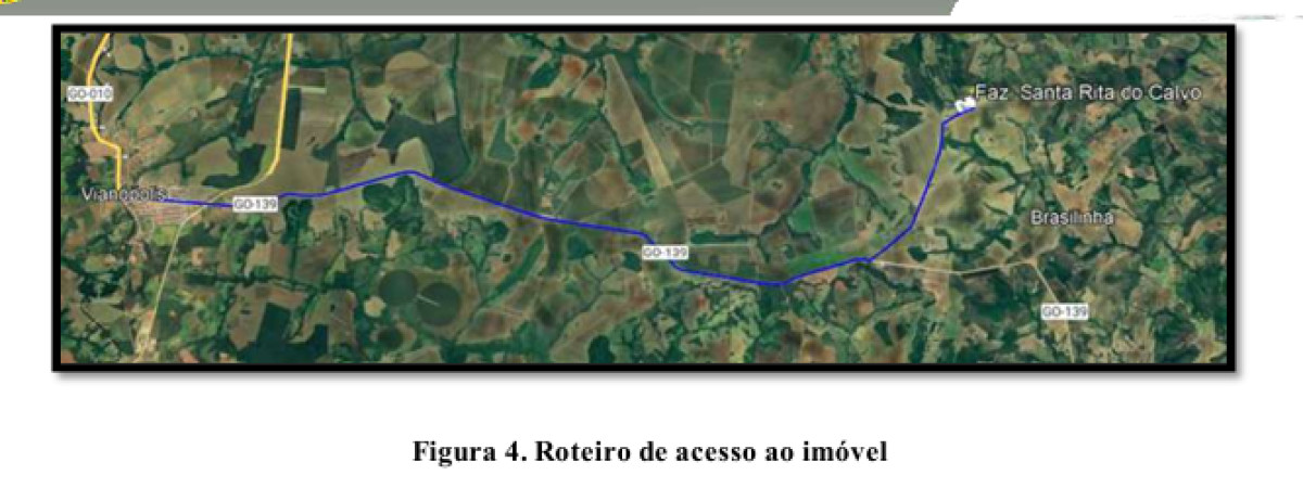 Imóvel Rural Localizado no Município de Vianópolis/go, Registrado Sob a Matrícula Nº 4.093.