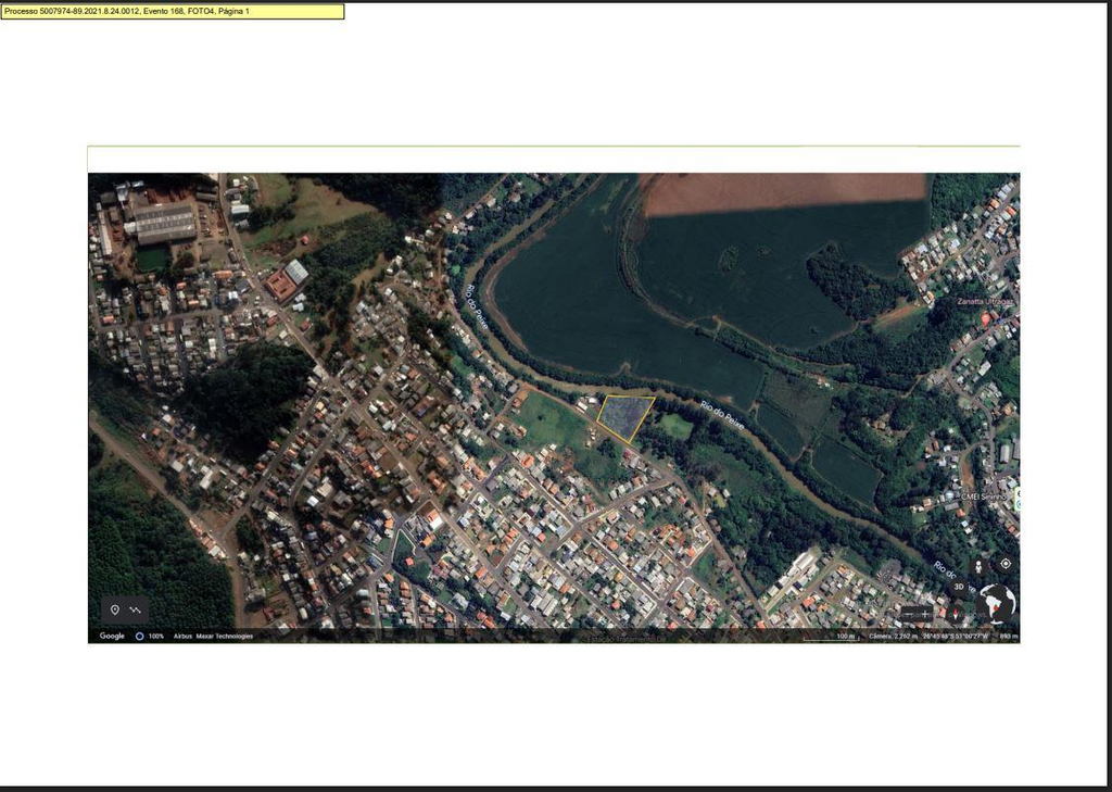 Terreno urbano, sem benfeitorias, com a área\ de 6.050,00 m2. — foto 3