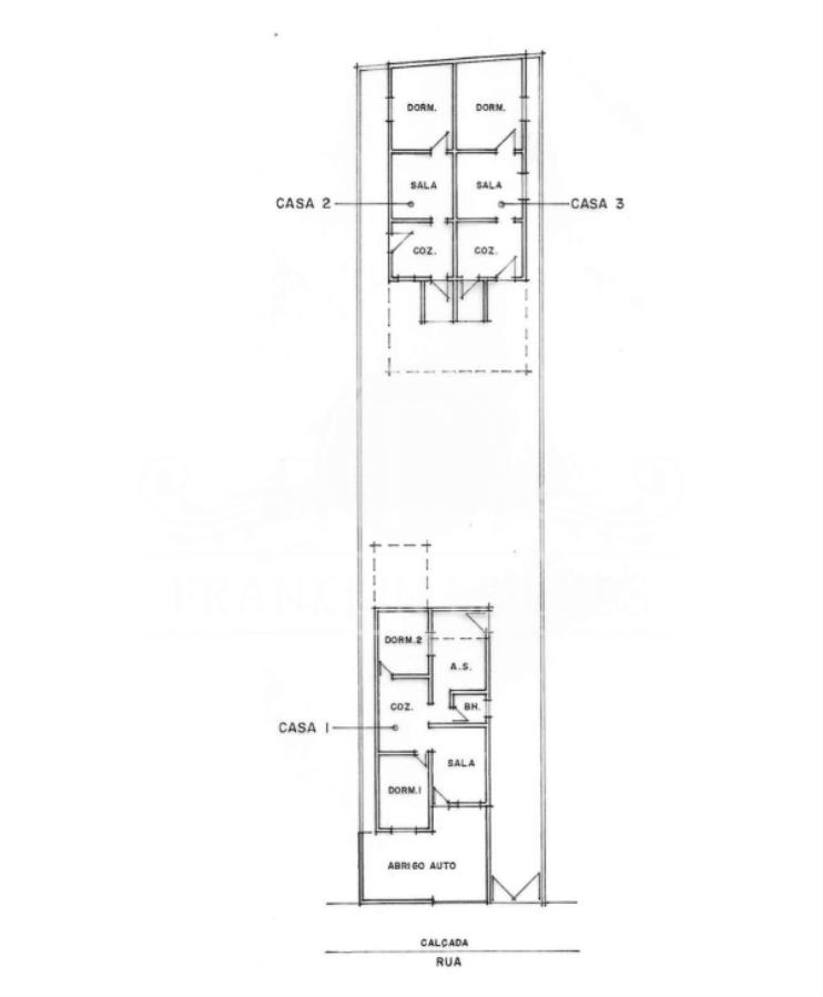 Parte Ideal de 1/4 do Terreno 450,00m². com 3 Casas Térreas - Santo André — foto 3