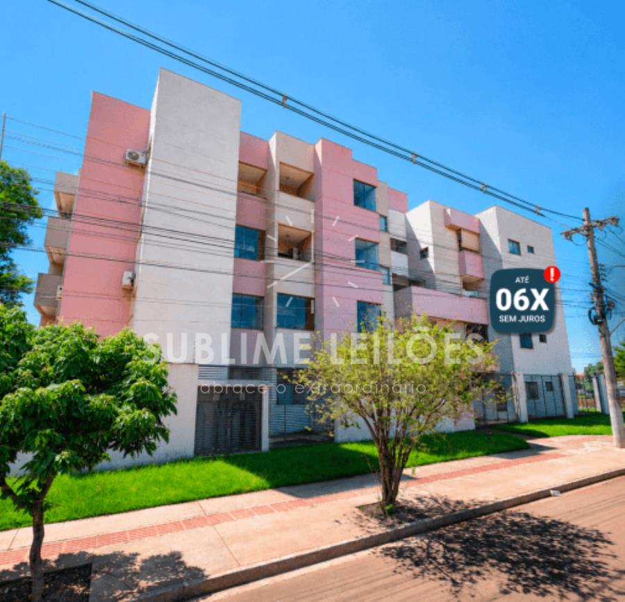 B) 2 dormitórios | Vaga | 64m² útil 2 apartamentos em Dourados - MS
