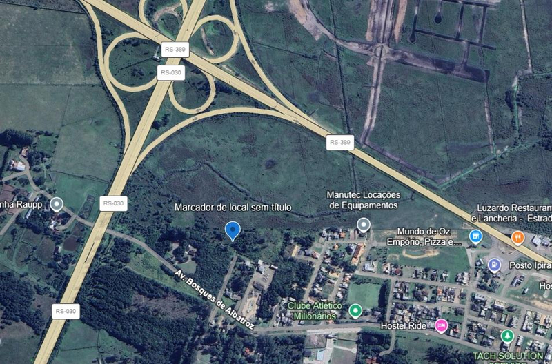 Terreno com 10.545,56m² situado à Alameda da Figueira - Lote 16 Quadra 04, Bosques de Albatroz, Osório - RS — foto 4
