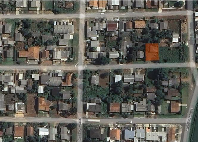 Lote de terreno n° 04, quadra n° 50, com área de 450m², com casa em alvenaria não-averbada - Ponta Grossa, PR — foto 2