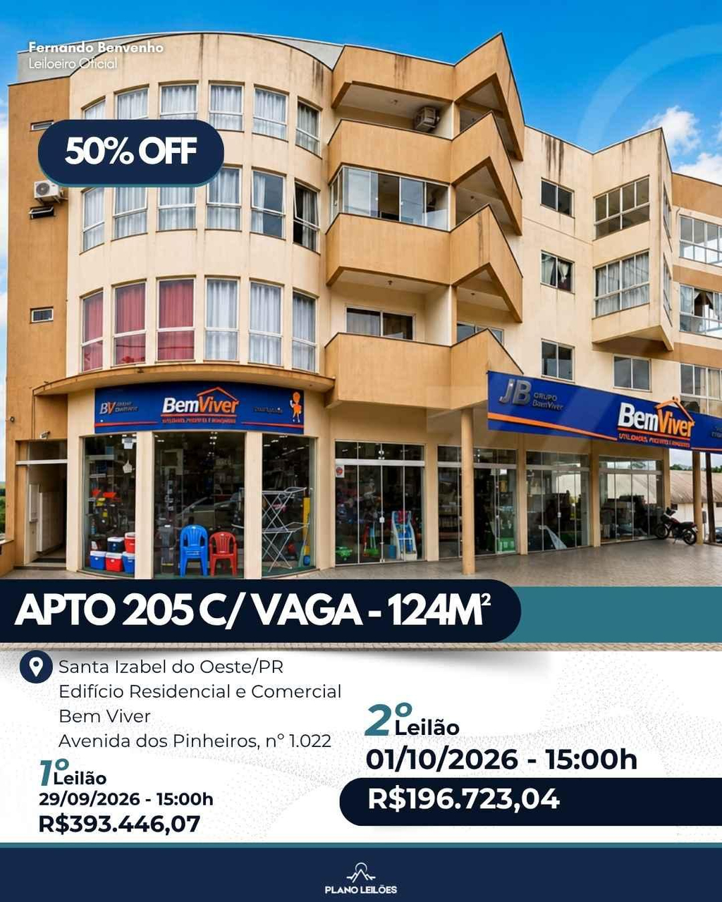 Apartamento 125m², Santa Izabel do Oeste/PR