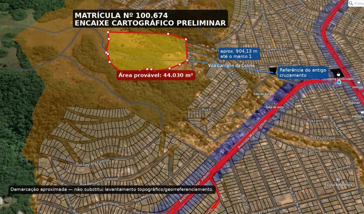 Viamão/RS - Área De Terras Com Área Aproximada De 4,4030hs., Junto À Vila Monte Castelo. — foto 2