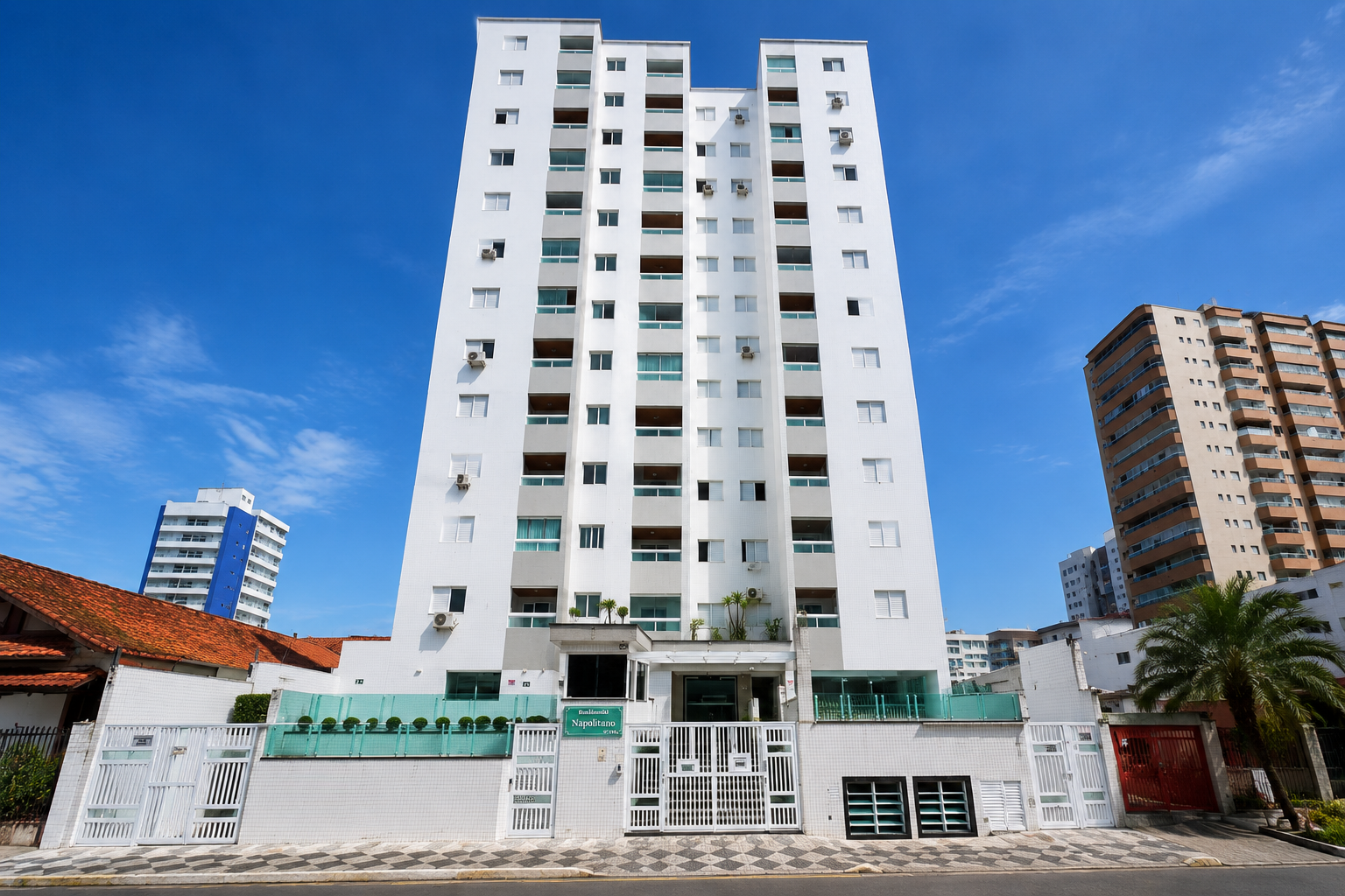 Apartamento,74,790m², EdifícioResidencial Napolitano, Praia Grande/SP