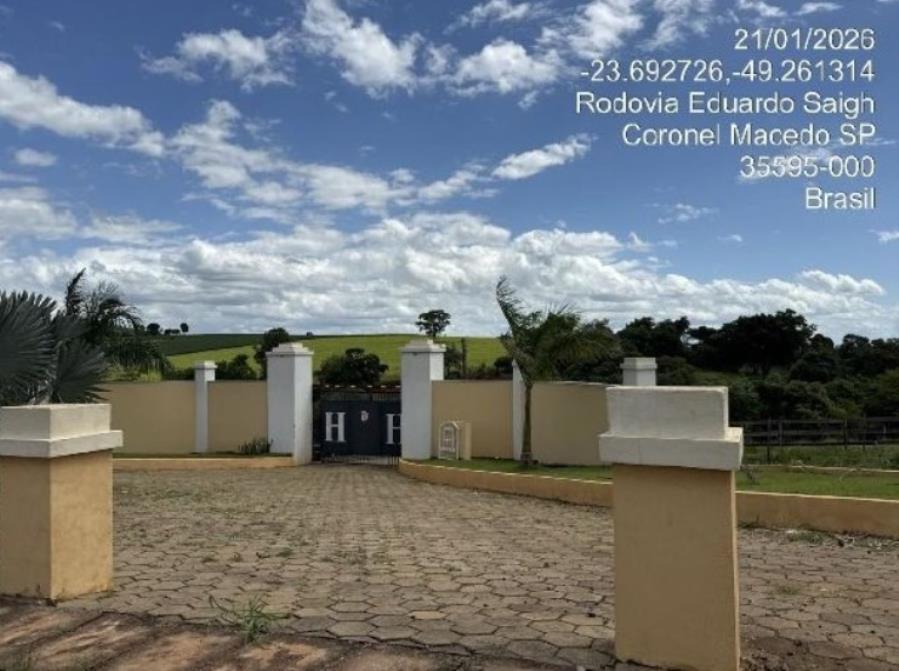 Lote 15 - Coronel Macedo - SP - zona rural - Haras Imóveis Rurais e Comerciais - SICOOB UNICENTRO BR - E458
