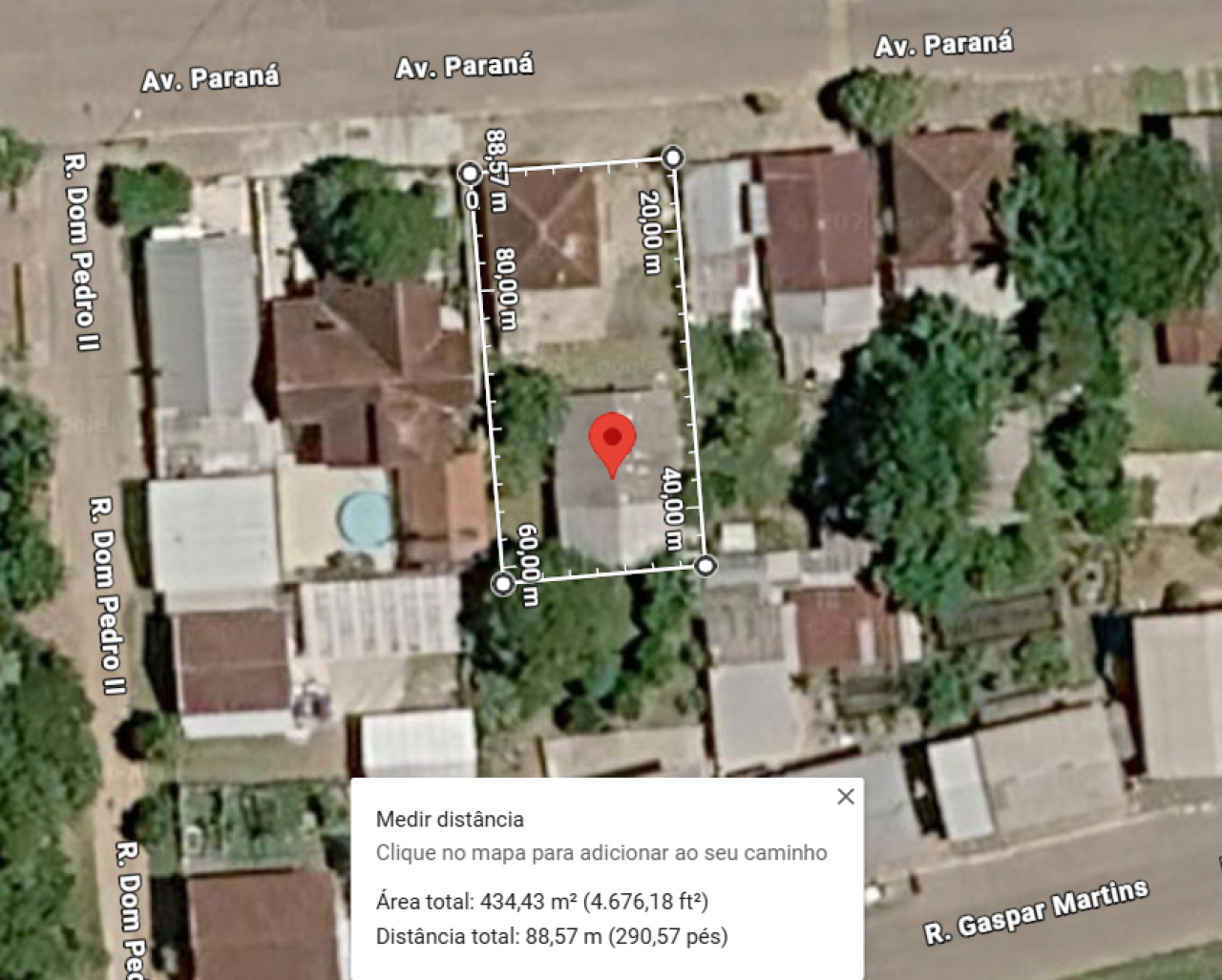 Terreno, com Benfeitorias, com Área de 435m² em São Marcos — foto 2