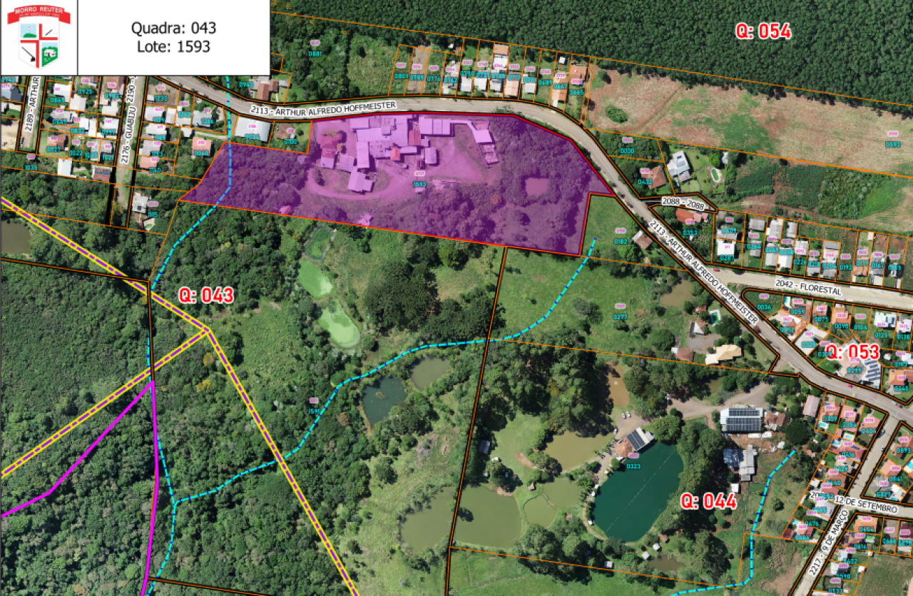 Complexo Industrial com Frigorífico e Área de 25.260,00m² em Morro Reuter/RS