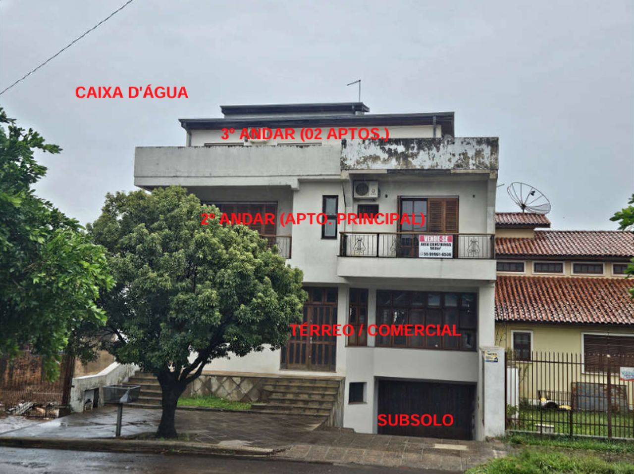 Apartamento de Fundos no 3º Andar em Santo Ângelo/RS — foto 3