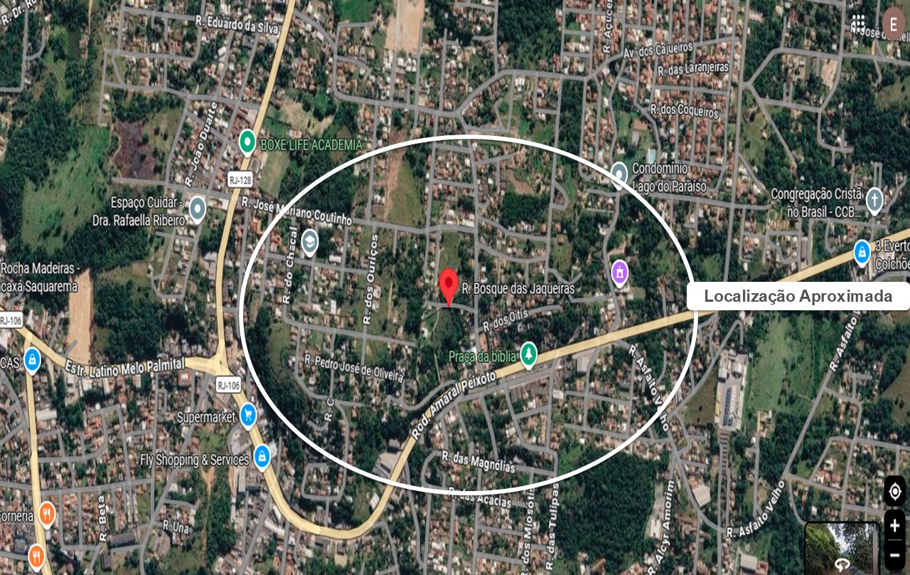 Terreno com 480m² - Bacaxá