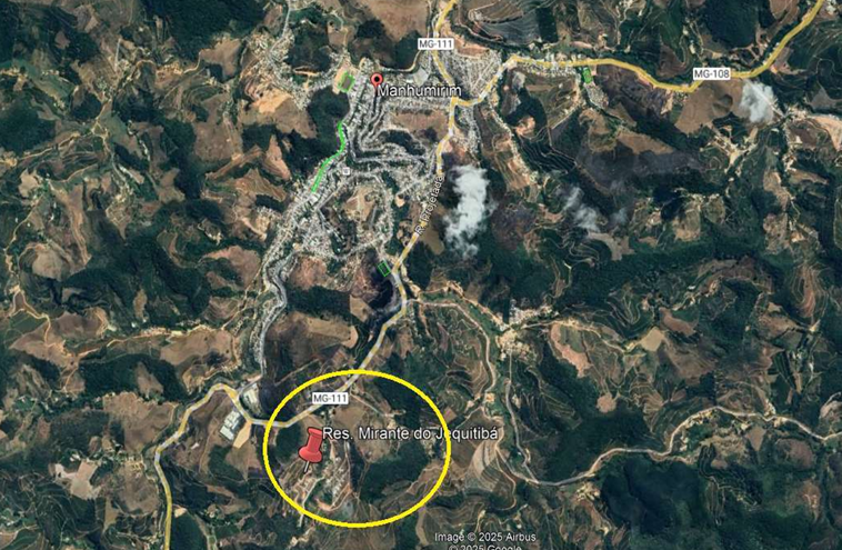 Terreno com 251,67m² - Resid. Mirante do Jequitibá - (02) — foto 3