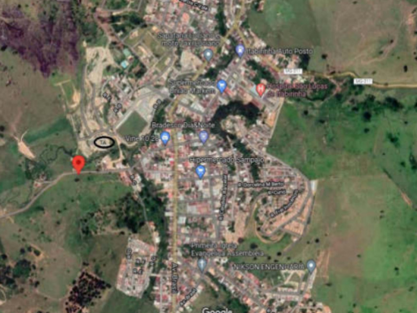 Terreno à venda em leilão